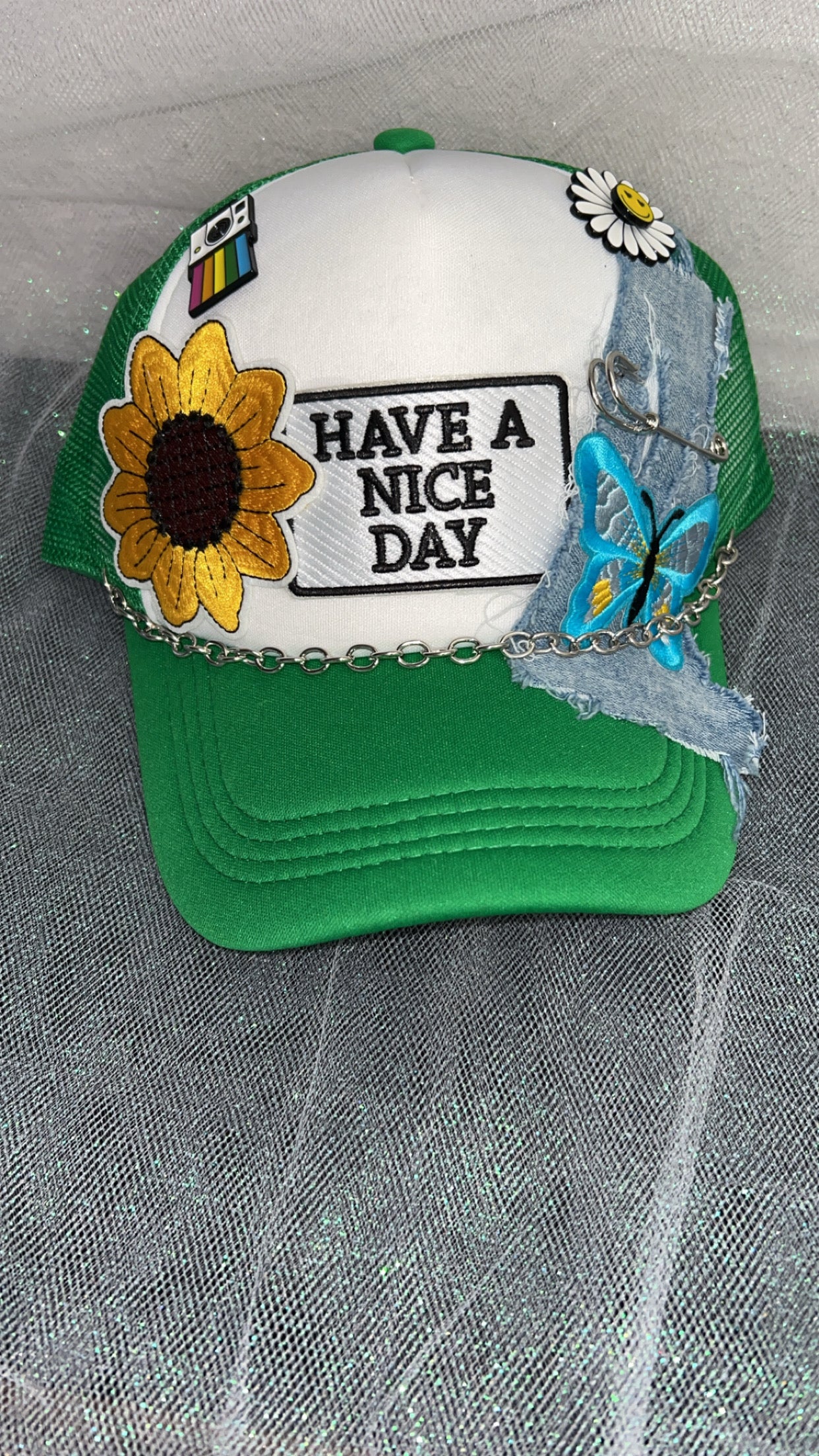 Women's Statement Trucker Hat.
