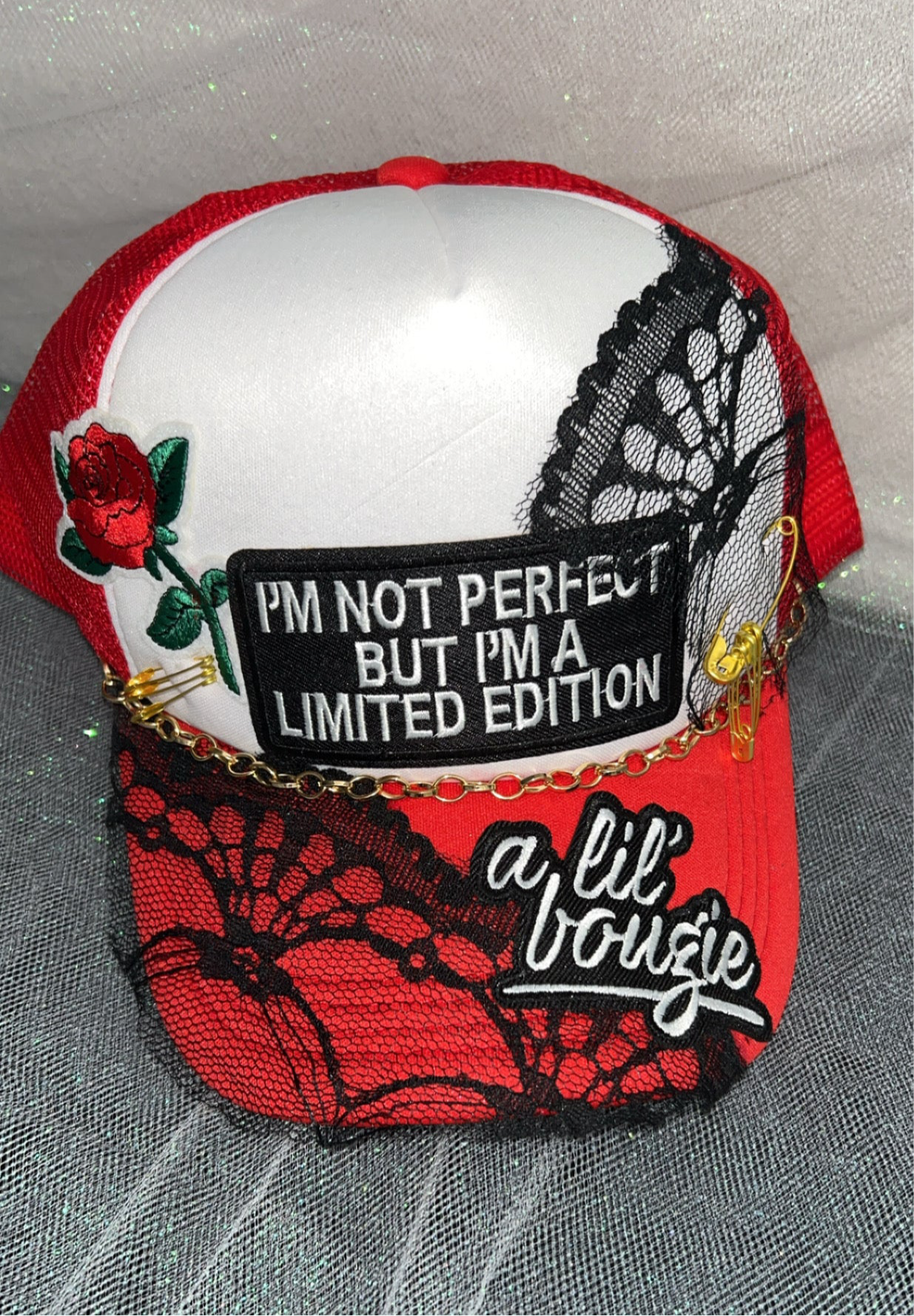 Women's Statement Trucker Hat.