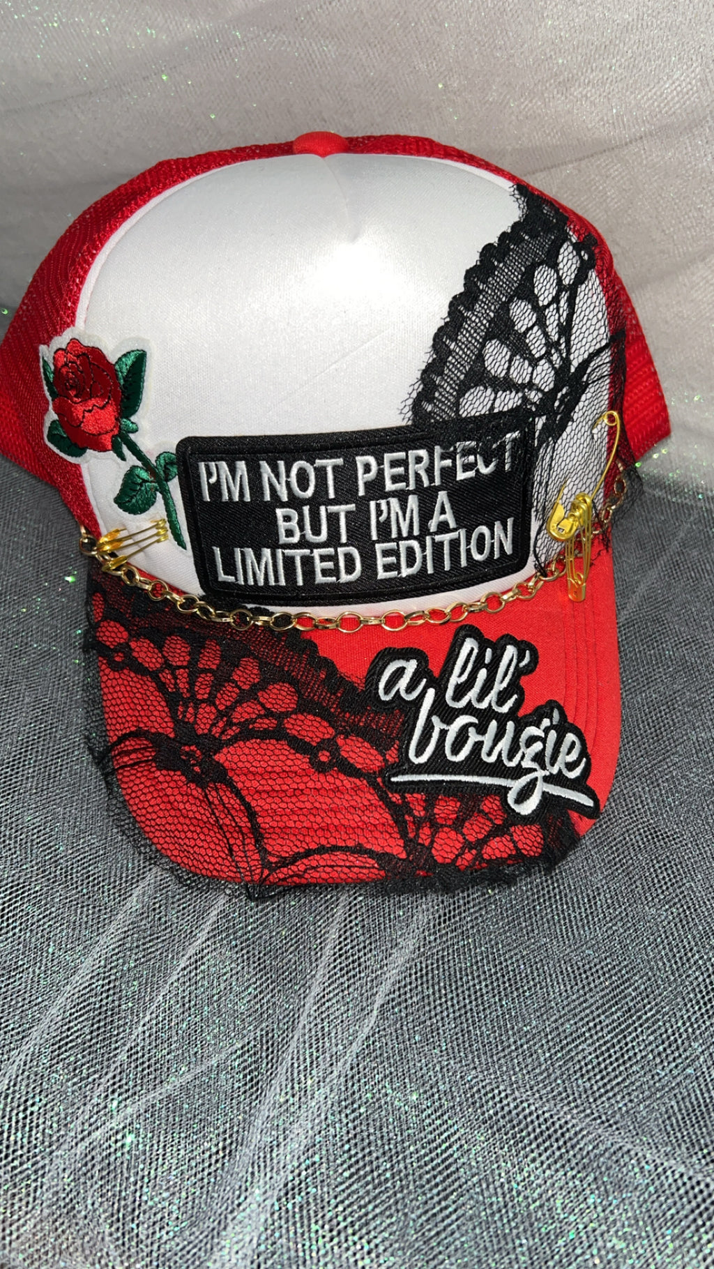Women's Statement Trucker Hat.